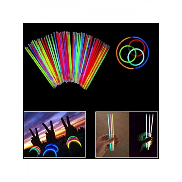 Fosforlu Çubuk Glow Stick 15 Li Paket